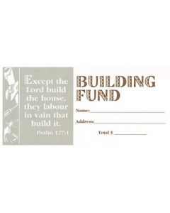 Bill Size Envelopes-Building Fund