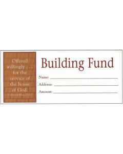Bill Size Envelopes-Building Fund