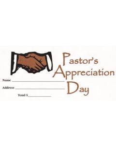 Bill Size Envelopes-Pastor's Appreciation Day