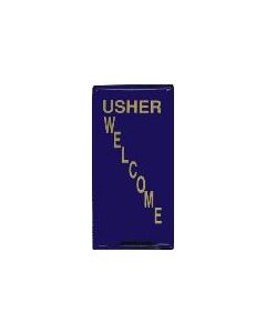 Usher Badge-Blue