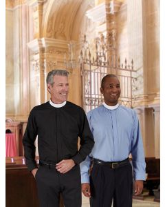 R.J. Toomey Long Sleeve Neckband Clergy Shirt