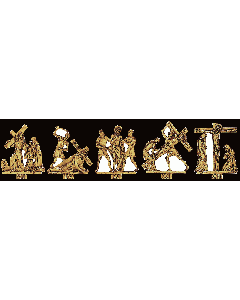 Solid Bronze or 24k Gold Plated Stations of the Cross