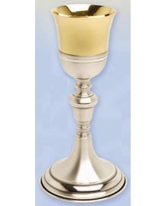 Gold and Silver Two Tone Communion Chalice