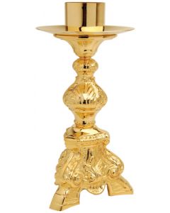 Ornate Altar Candlestick Small