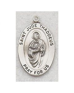 St. Jude Sterling Silver Medal