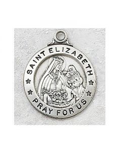 St. Elizabeth Sterling Silver Medal
