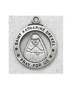 St. Katharine Drexel Sterling Silver Medal