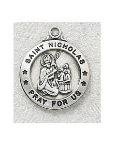 St. Nicholas Sterling Silver Medal