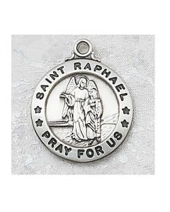 St. Raphael Sterling Silver Medal