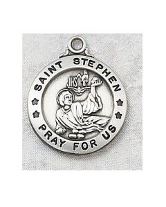 St. Stephen Sterling Silver Medal