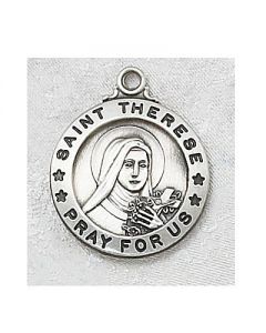 St. Therese Sterling Silver Medal