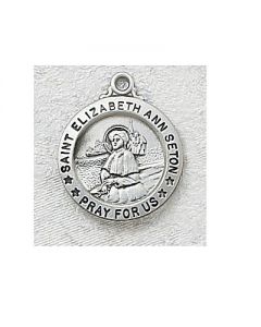 St. Elizabeth Ann Seton Sterling Silver Medal