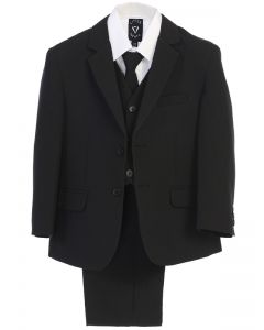 Boys Black First Communion Suit