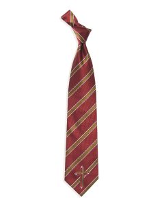 Woven Poly Cross 3 Tie (red)