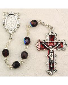 BIRTHSTONE ROSARY BEADS  ALL 12 COLORS AVAILABLE