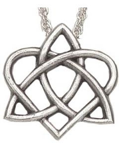 Celtic Trinity Heart Pendant