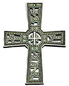 The Lord Bless You & Keep You Wall Cross