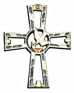 Lamp of the Spirit Wall Cross