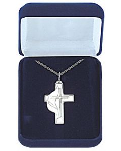 United Methodist Confirmation Cross - Sterling Silver