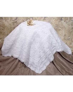 Boy's knit shawl