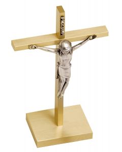 Altar Crucifix Solid Brass