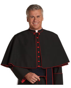 Bishop Black Clergy Capes 