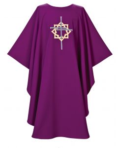 Crown of Thorns Lenten Clergy Chasuble
