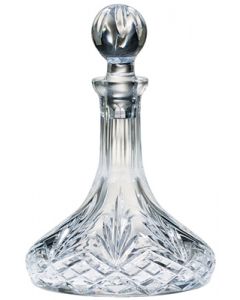 Crystal Cruet Pair with Stopper 15 Oz Capacity