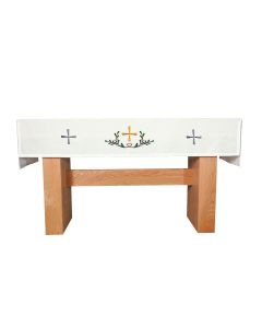 Decorative Crosses Communion Table Cover