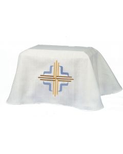 Blue and Gold Cross
