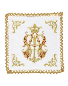 Embroidered Sacred Heart Church Chalice Pall - 2/pk