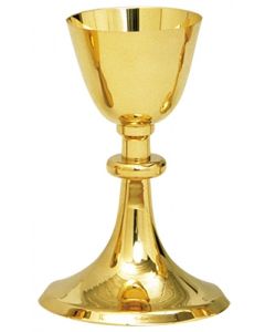 Gold Communion Chalice with Paten