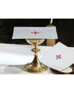 Red Cross Cotton Altar Linens (3 PK) 