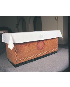 Linen IHS Communion Table Cover
