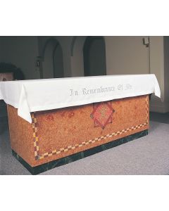 In Remembrance of Me Communion Table Cover Linen