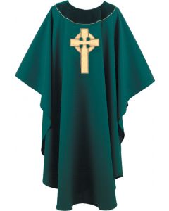 Irish Celtic Cross Chasuble Clergy Vestment