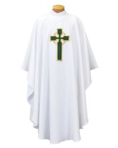 Irish Celtic Cross Clergy Chasuble 