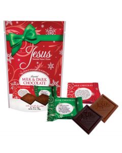 Jesus Sweetest Name I Know Christmas Chocolate Pouch
