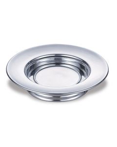 Polished Aluminum Stacking Bread Plate