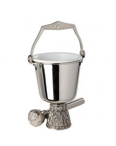 Stainless Steel Holy Water Pot with Sprinkler 