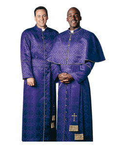 Men's Purple Bishop Cassock