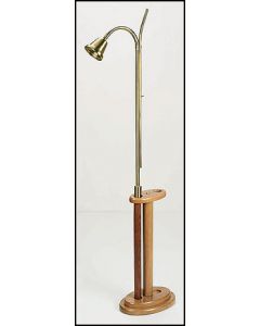Church Candle Lighter Stand with Wood Base