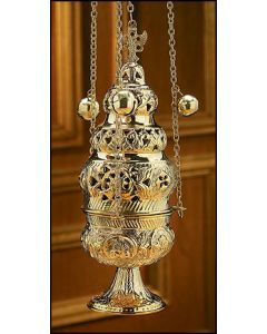 Ornate Censer with 12 Bells