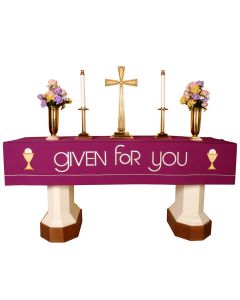 Purple Lent Altar Frontal
