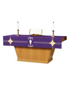 Purple Lenten Altar Frontal Kingdom Cross Series