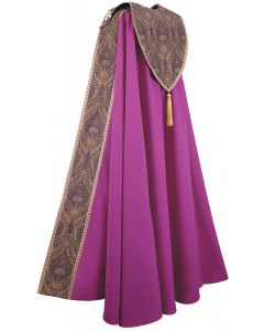 Purple Roncalli Clergy Cope