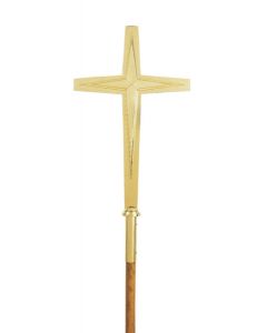 Tapered Star Church Processional Cross