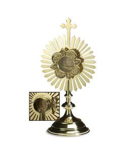 Inexpensive Monstrance and Luna 