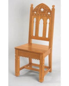 Celebrants Chair for Altar Medium Oak