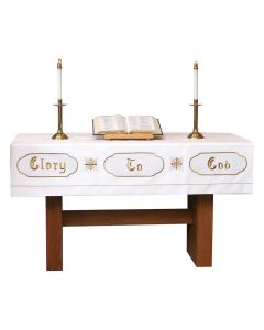 White Christmas Altar Frontal Asbury Series